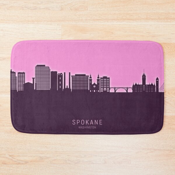 Item preview, Spokane Washington Skyline designed and sold by ArtPrints.