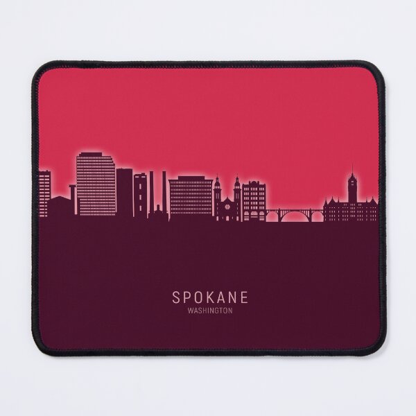 Item preview, Spokane Washington Skyline designed and sold by ArtPrints.