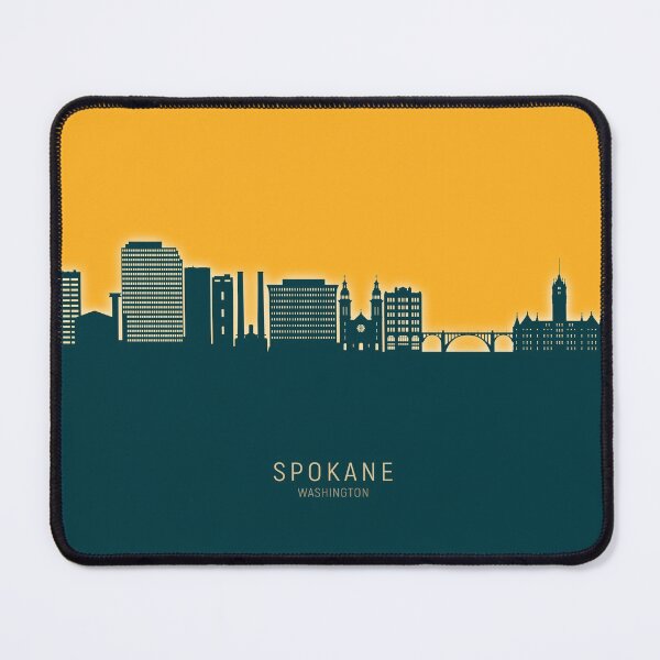 Item preview, Spokane Washington Skyline designed and sold by ArtPrints.