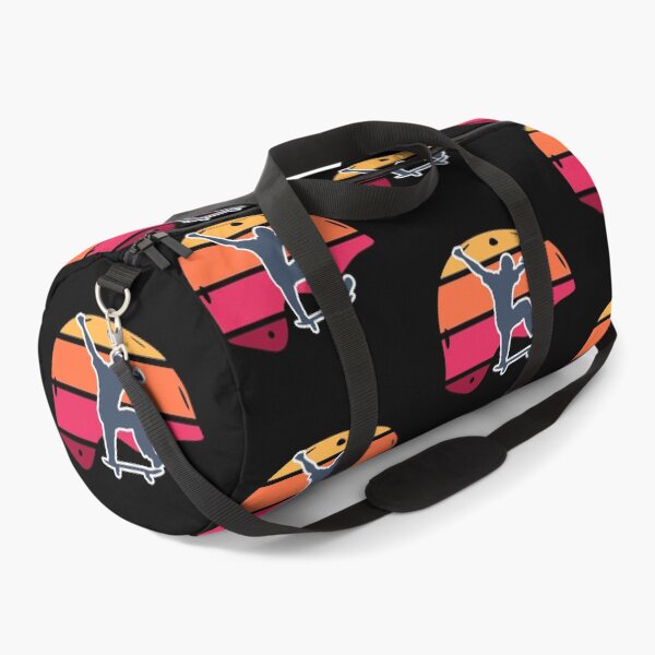 Item preview, Colorful Retro Skateboard Helmet with a kickflip designed and sold by BRU Design.