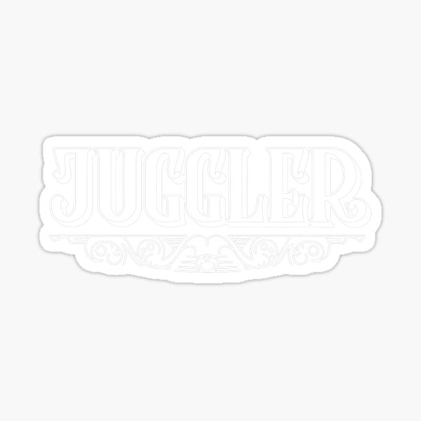 Item preview, Juggler Circus Juggling Juggle Hobby designed and sold by EvaDietrich.