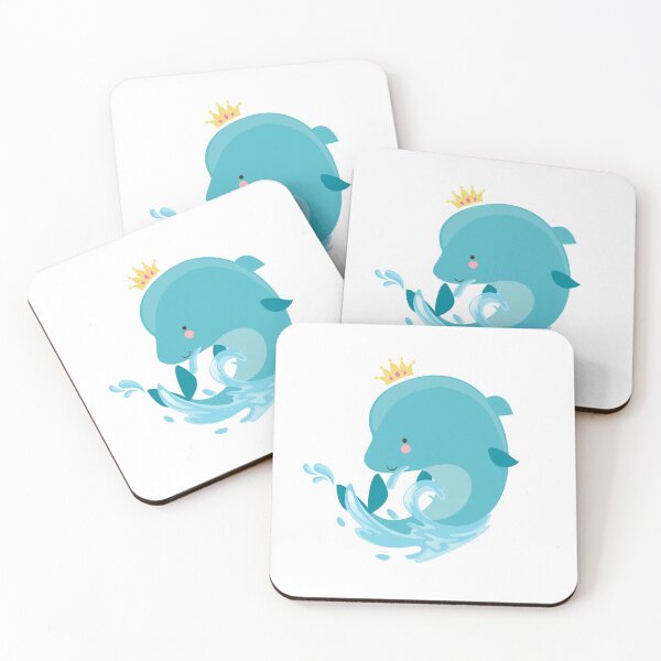 Item preview, Smile Often by Adorable Dolphin V2 (Without Quote) designed and sold by DearSunny.