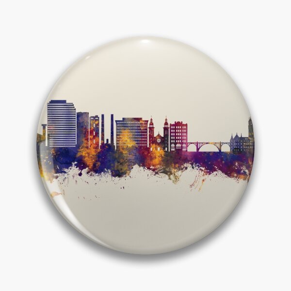 Item preview, Spokane Washington Skyline designed and sold by ArtPrints.