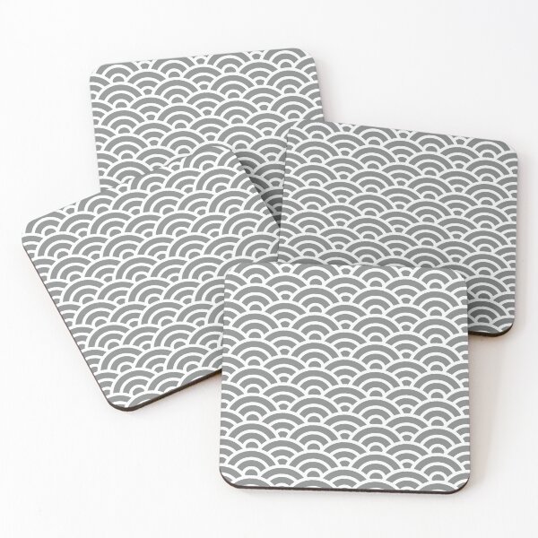 Item preview, SUNEZUMI 239 Seigaiha Waves - Energetic Ver. | Japanese Pattern Wagara designed and sold by Polariszero.