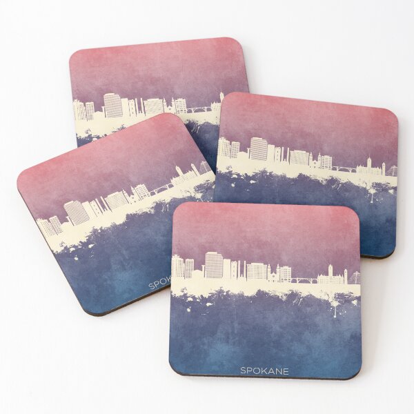 Item preview, Spokane Washington Skyline designed and sold by ArtPrints.