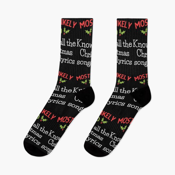 Item preview, Most Likely To Know All The Christmas Songs Lyrics Christmas Shirt designed and sold by ZavageDesigns.