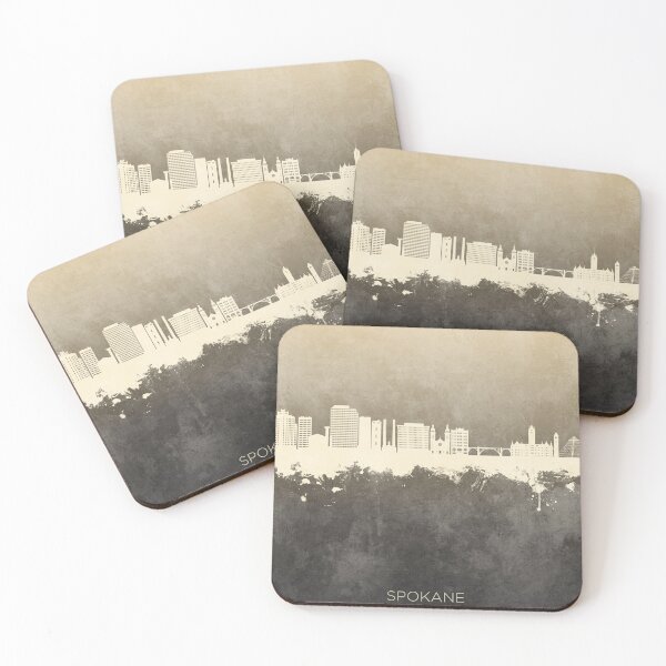 Item preview, Spokane Washington Skyline designed and sold by ArtPrints.