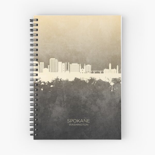 Item preview, Spokane Washington Skyline designed and sold by ArtPrints.