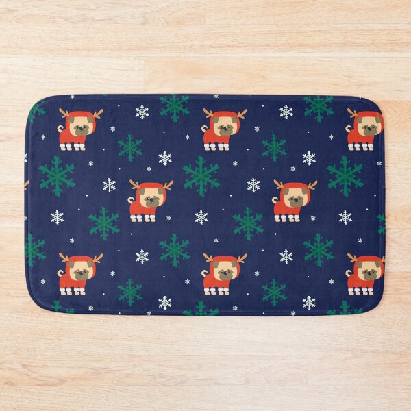 Item preview, Winter Pug pattern designed and sold by patternme.