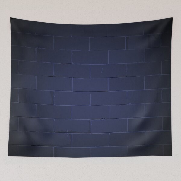Item preview, Brick Wall Blue designed and sold by NamColors.