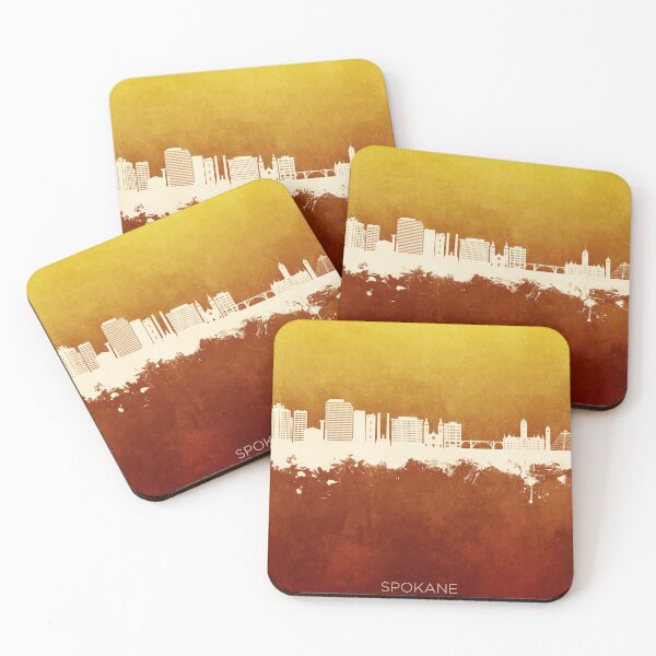 Item preview, Spokane Washington Skyline designed and sold by ArtPrints.