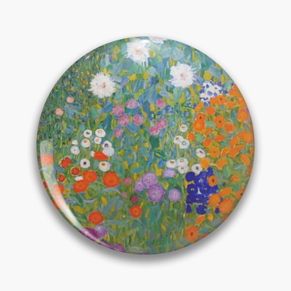 Item preview, Gustav Klimt Flower Garden designed and sold by forgesy.