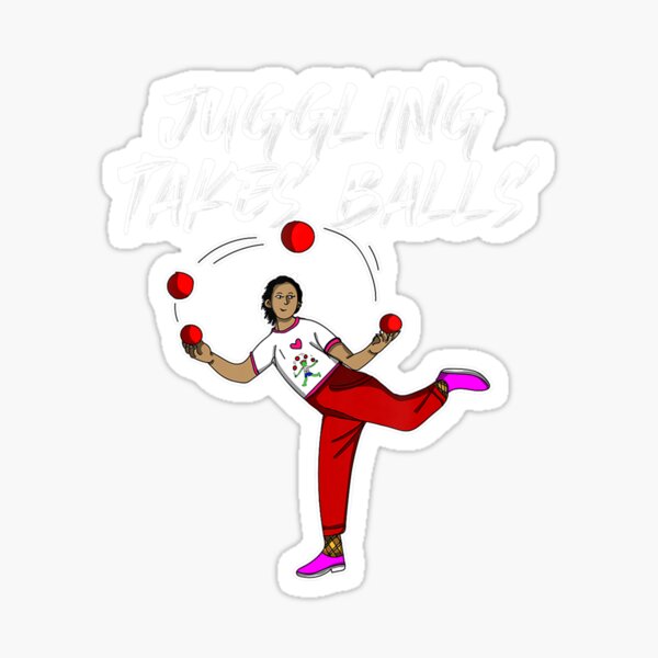 Item preview, Juggler Costume Funny Juggling Takes Balls designed and sold by EvaDietrich.