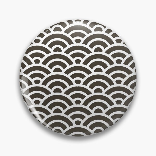 Item preview, BINROJIZOME 246 Seigaiha Waves - Energetic Ver. | Japanese Pattern Wagara designed and sold by Polariszero.