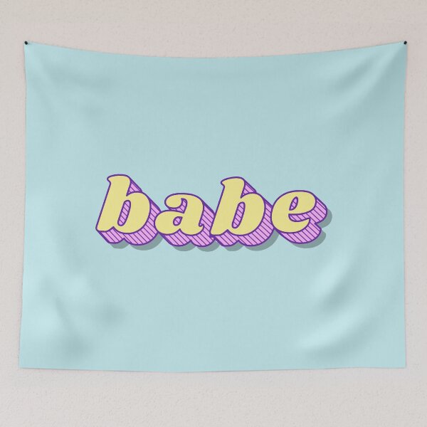 Item preview, Babe Design Text designed and sold by NamColors.