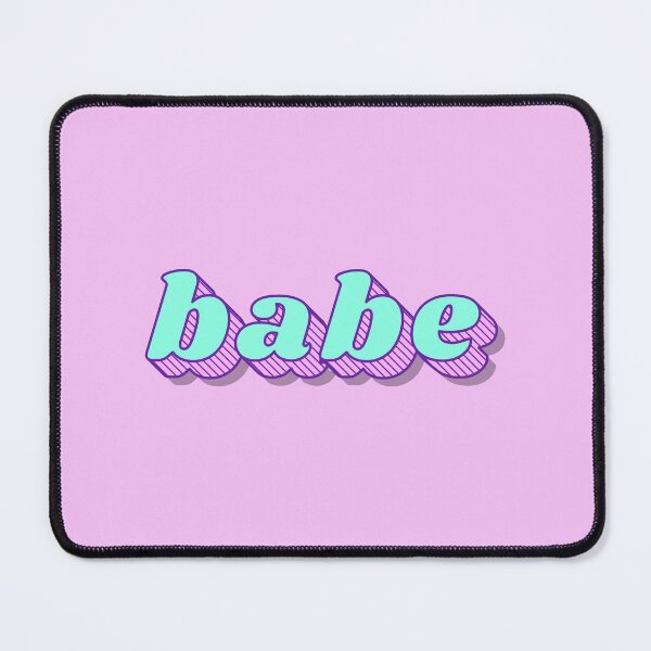 Item preview, Babe Bae Baby Design Text designed and sold by NamColors.
