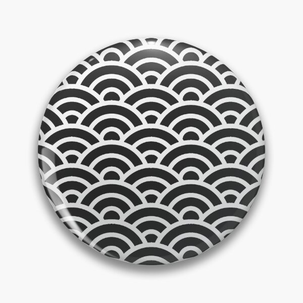 Item preview, SUMI 248 Seigaiha Waves - Energetic Ver. | Japanese Pattern Wagara designed and sold by Polariszero.