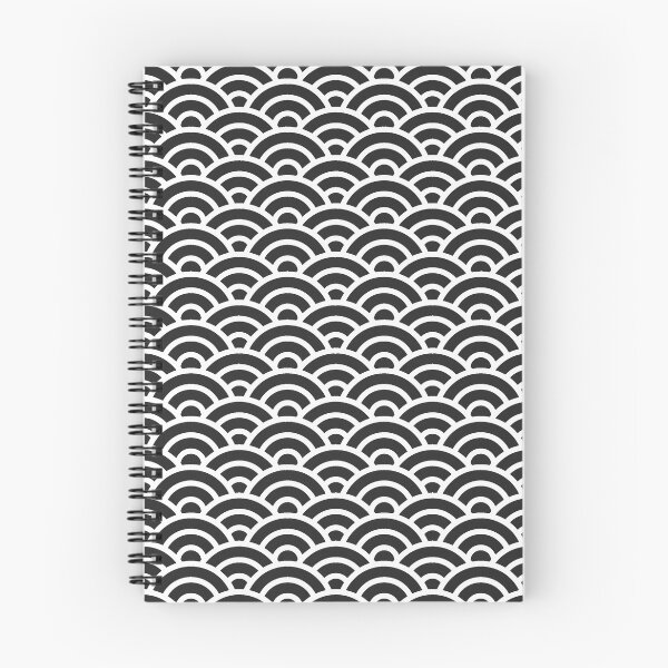 Item preview, SUMI 248 Seigaiha Waves - Energetic Ver. | Japanese Pattern Wagara designed and sold by Polariszero.