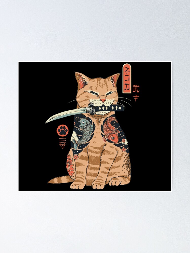 【CAT】　vintage poster Original Vintage 1995 'Do You Mind?' Cat Poster Funny Feline