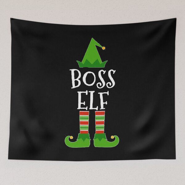 Item preview, Boss Elf - Funny Manager CEO Team Leader Christmas product designed and sold by TopRatedDesigns.