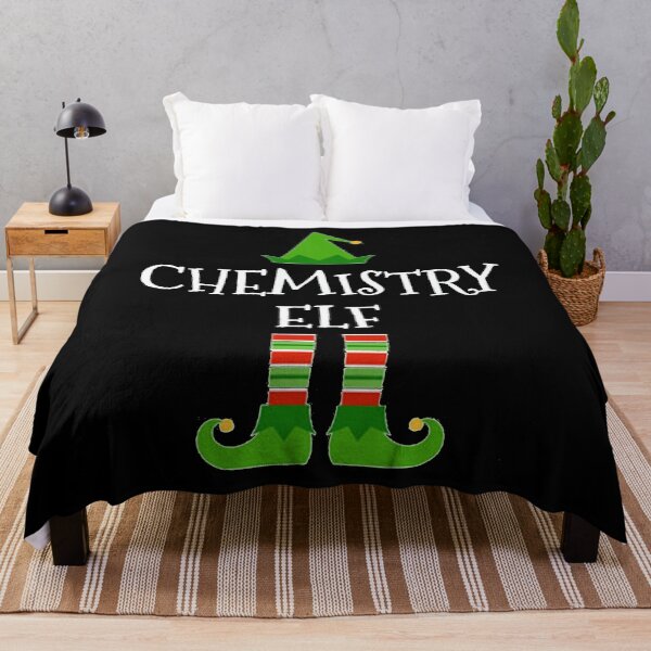 Item preview, Chemistry Elf - Funny School Teacher Christmas print designed and sold by TopRatedDesigns.