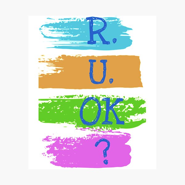 Item preview, r u ok  are you ok  ru ok        designed and sold by Techagaus.
