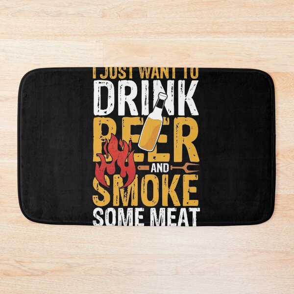 Item preview, drink beer eat meat designed and sold by valuestees.