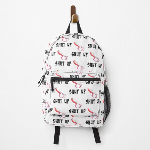 Item preview, White Rabbit Scream - White on Bright Red   designed and sold by Techagaus.