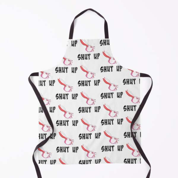 Item preview, White Rabbit Scream - White on Bright Red designed and sold by Techagaus.