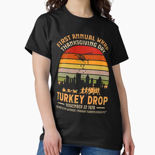 Item preview, first annual wkrp thanksgiving day turkey drop  designed and sold by Norman1948.
