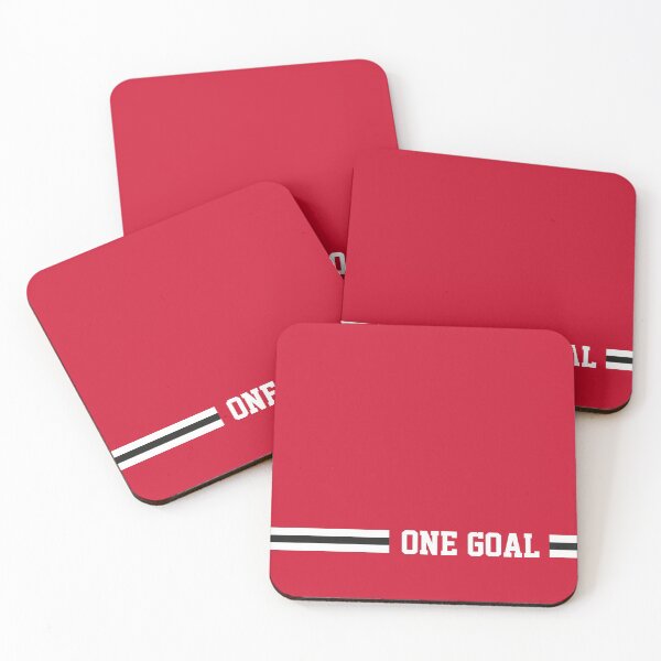 Item preview, Chicago Blackhawks Inspired One Goal Artwork in Red designed and sold by Bear Creative.