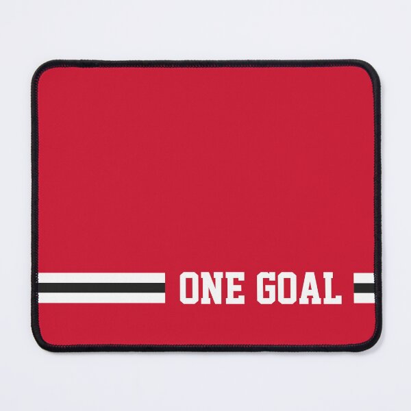Item preview, Chicago Blackhawks Inspired One Goal Artwork in Red designed and sold by Bear Creative.