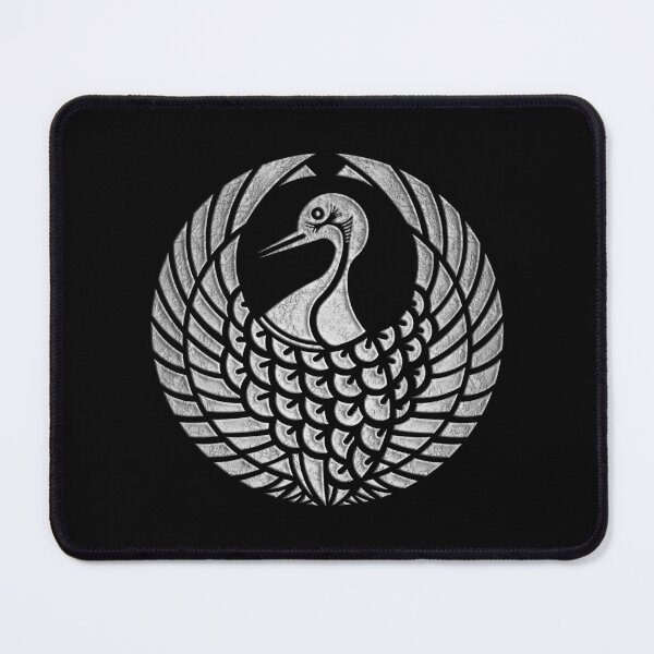 Item preview, Mori Kamon Tsuru no Maru in Silver Foil designed and sold by Takeda-art.