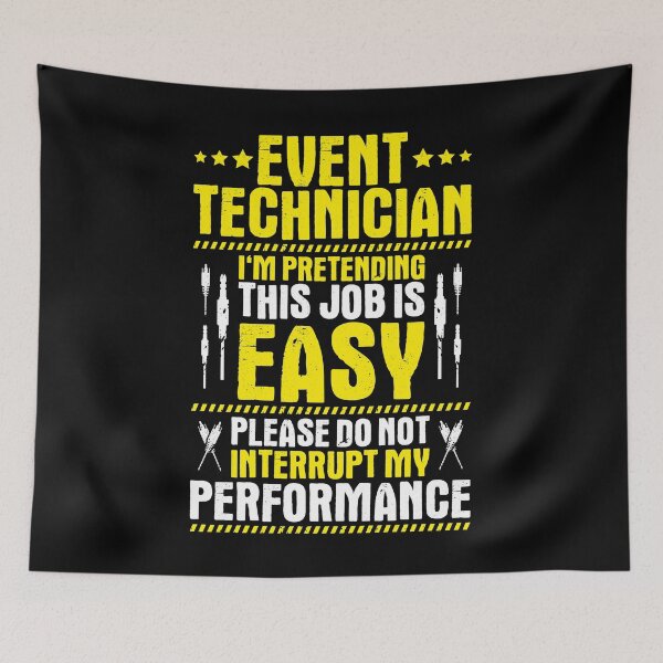 Item preview, Event Technician Event Technology designed and sold by Krautshirts.