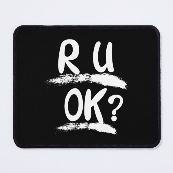 Item preview, r u ok  are you ok  ru ok      designed and sold by Techagaus.