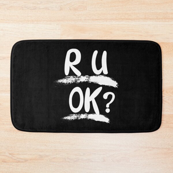Item preview, r u ok  are you ok  ru ok      designed and sold by Techagaus.