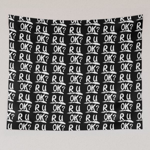 Item preview, r u ok  are you ok  ru ok      designed and sold by Techagaus.