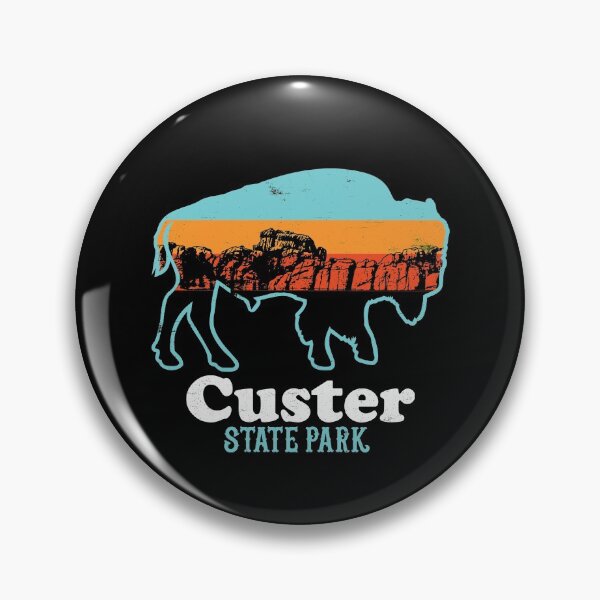 Item preview, Custer State Park Retro South Dakota Bison State Park Custer Gear designed and sold by DynamicDesign.