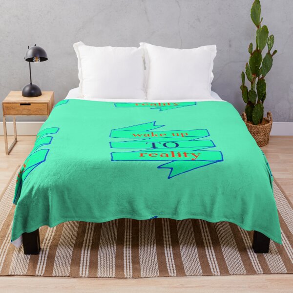 Item preview, wake up to reality designed and sold by imtiyaz9661.