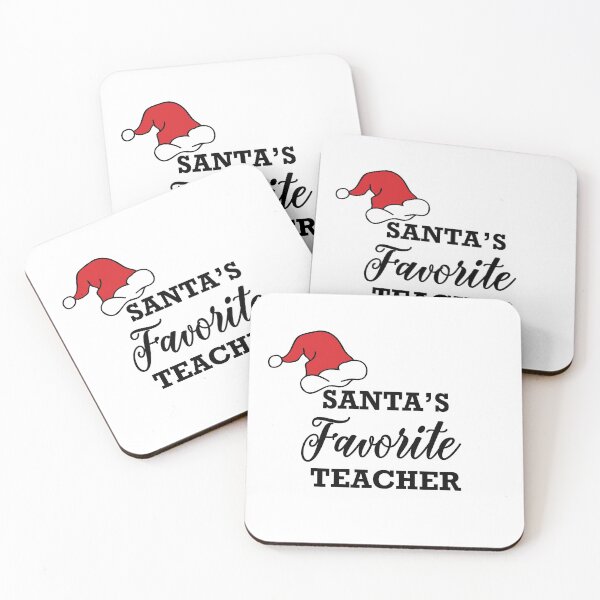 Item preview, Santa's Favorite Teacher designed and sold by TheGiftHub.