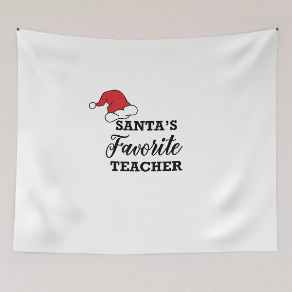 Item preview, Santa's Favorite Teacher designed and sold by TheGiftHub.