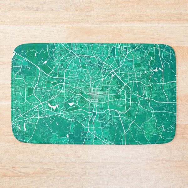Item preview, Raleigh City Map of North Carolina, USA - Watercolor designed and sold by deMAP.