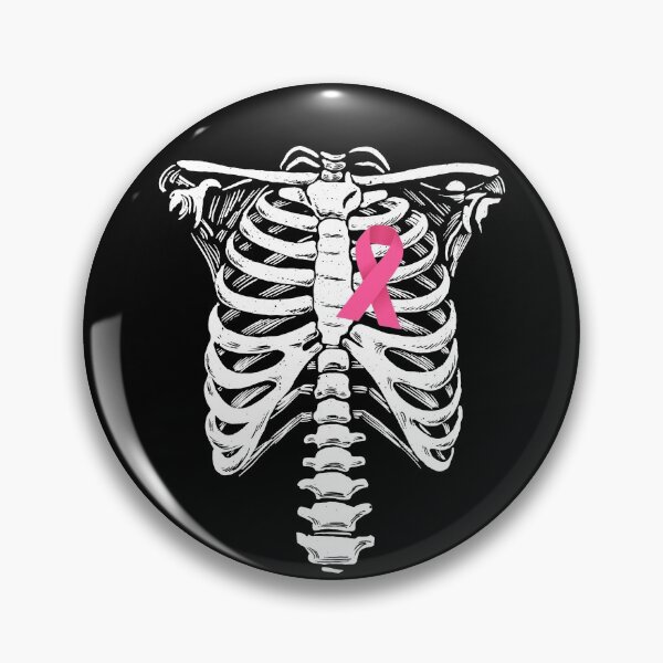 Item preview, Breast Cancer Awareness Skeleton Wear Pink Ribbon Skeleton Gear designed and sold by DynamicDesign.