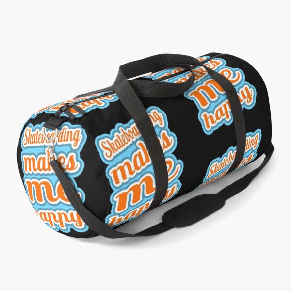 Item preview, Skateboarding makes me happy - text only design designed and sold by BRU Design.