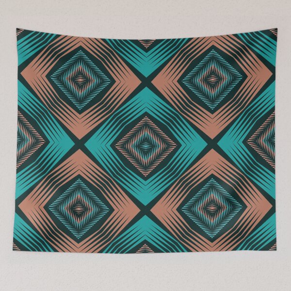 Item preview, African tribal textile pattern art designed and sold by DADA635.