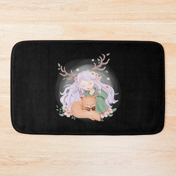 Item preview, Deer Girl And Little Fox   designed and sold by Techagaus.