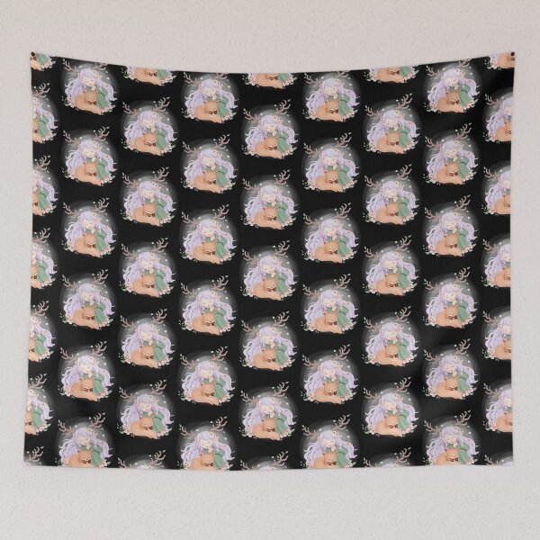 Item preview, Deer Girl And Little Fox   designed and sold by Techagaus.