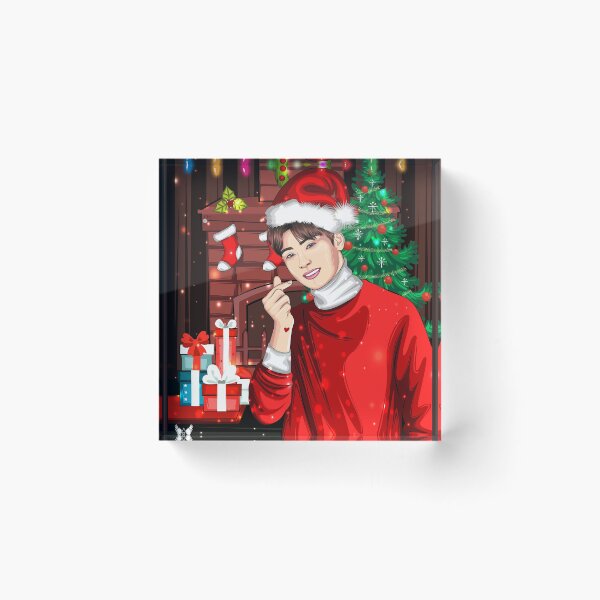 Item preview, Cha Eun Woo Christmas Art designed and sold by its-angelarts.