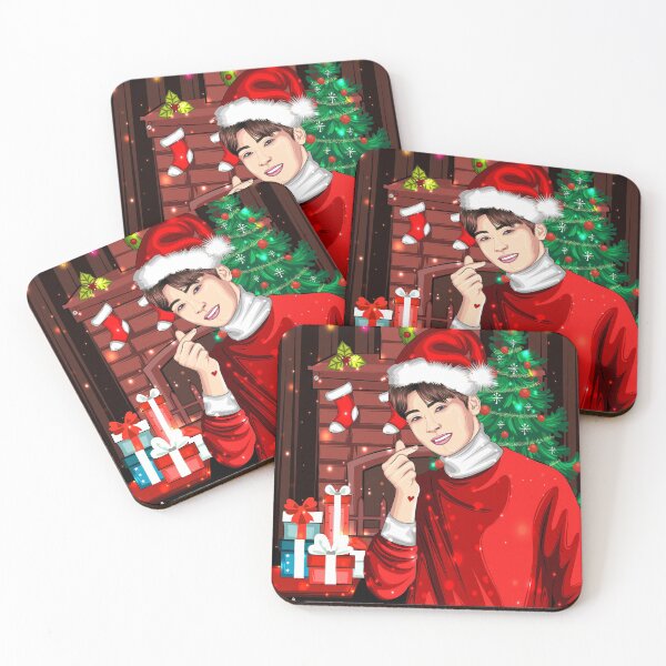 Item preview, Cha Eun Woo Christmas Art designed and sold by its-angelarts.