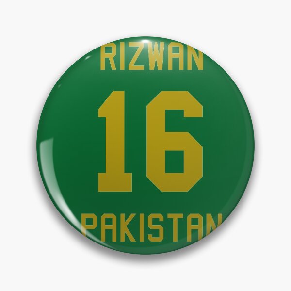 Item preview, Mohammad Rizwan | 16 | Pakistan Cricket Jersey designed and sold by CHAMPION WARRIOR.